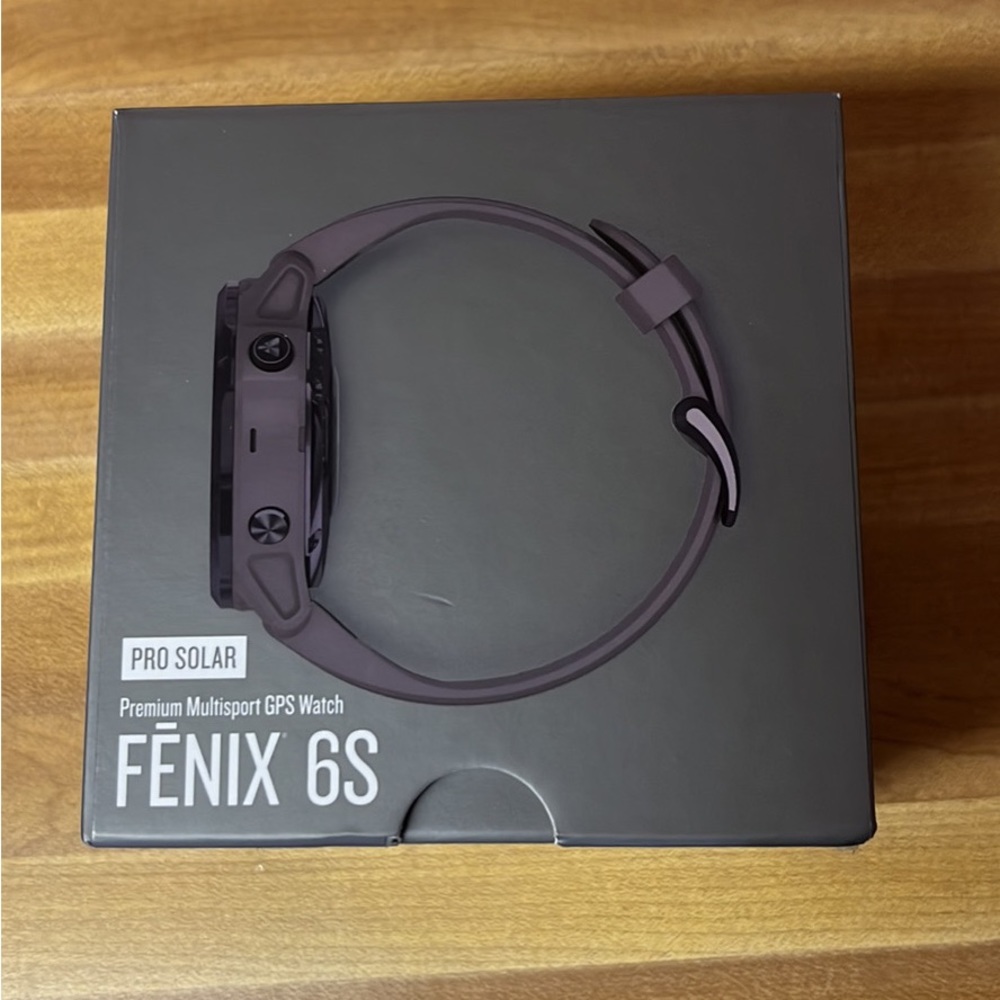 Fenix 6s pro solar garmin watch